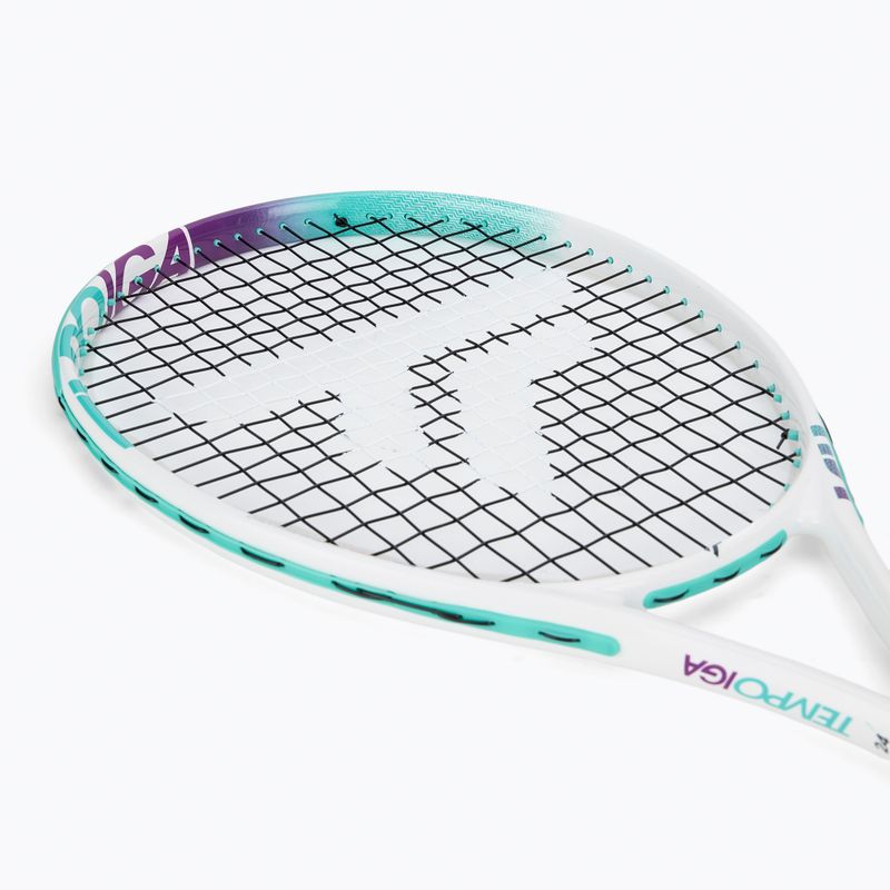 Racchetta da tennis per bambini Tecnifibre Tempo Iga 24 bianco 5