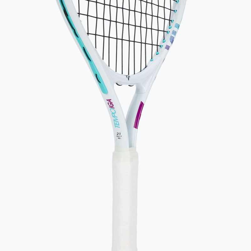 Racchetta da tennis per bambini Tecnifibre Tempo Iga 21 bianco 4
