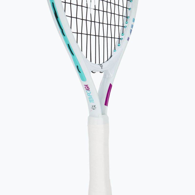Racchetta da tennis per bambini Tecnifibre Tempo Iga 19 bianco 4
