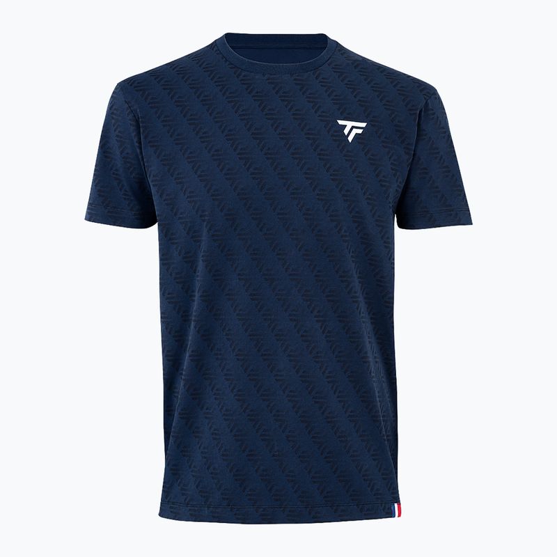 Maglia da tennis uomo Tecnifibre Graphic Tee Stretch navy 3