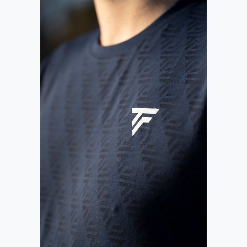 Maglia da tennis uomo Tecnifibre Graphic Tee Stretch navy 5