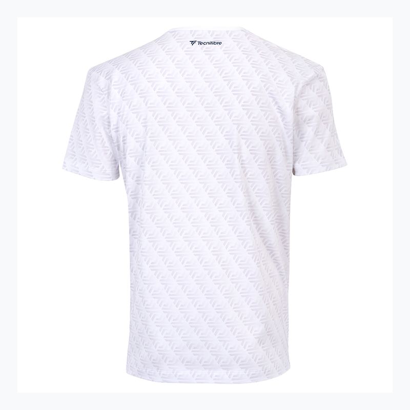 T-shirt da tennis uomo Tecnifibre Graphic Tee Stretch white 4