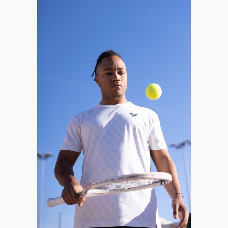 T-shirt da tennis uomo Tecnifibre Graphic Tee Stretch white 7