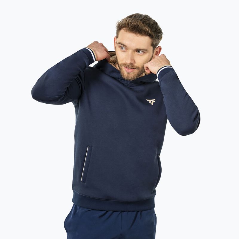 Felpa Tecnifibre Fleece Hoodie navy 3