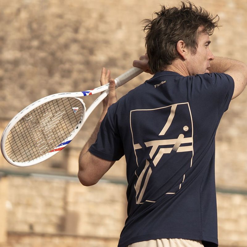 T-shirt uomo Tecnifibre Graphic Tee navy 6