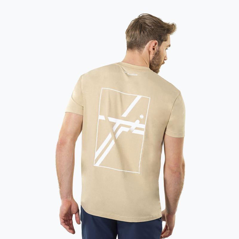 T-shirt uomo Tecnifibre Graphic Tee sand 3