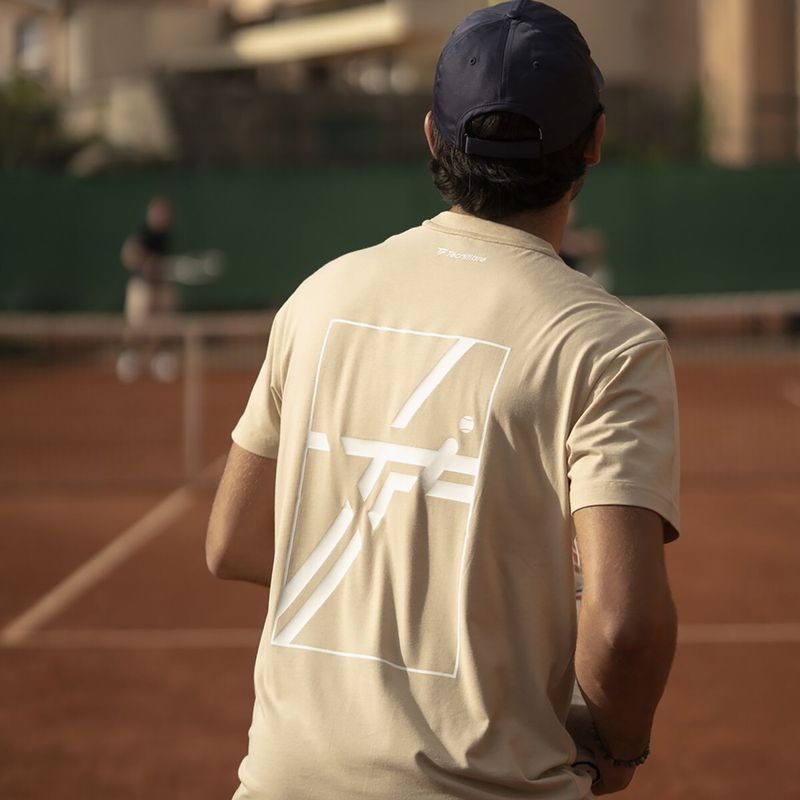 T-shirt uomo Tecnifibre Graphic Tee sand 6