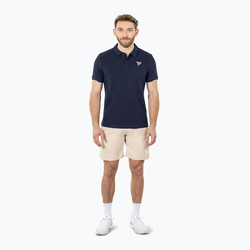 Polo uomo Tecnifibre Waffle navy 2