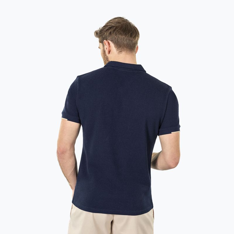 Polo uomo Tecnifibre Waffle navy 3
