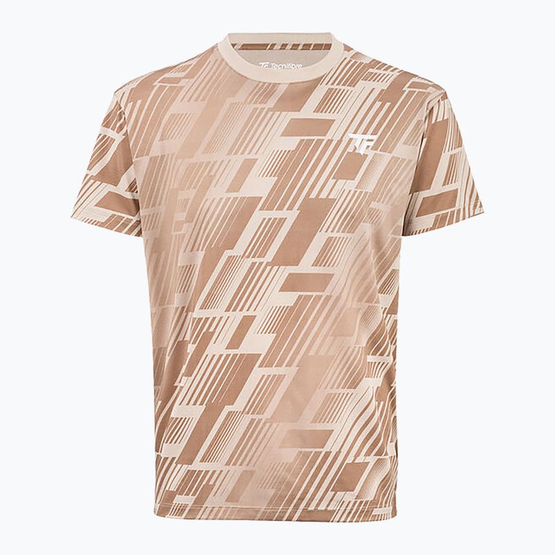 T-shirt uomo Tecnifibre X-Loop Tee sand 4