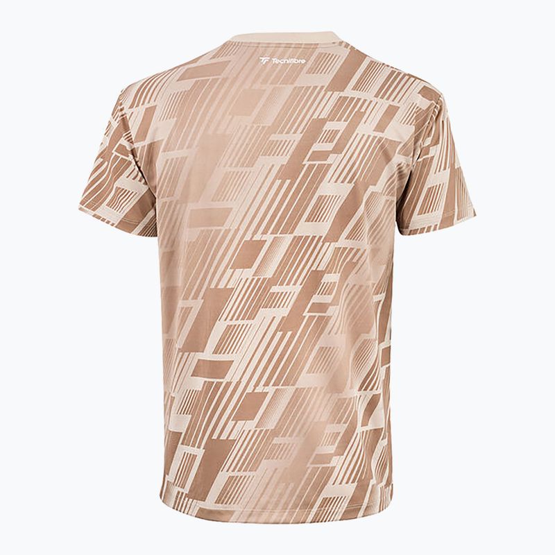 T-shirt uomo Tecnifibre X-Loop Tee sand 5