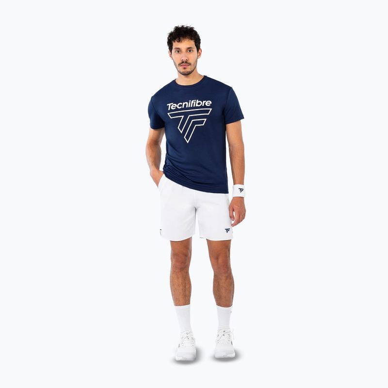 Maglietta da tennis da uomo Tecnifibre Team Corpo Tee navy blue 2