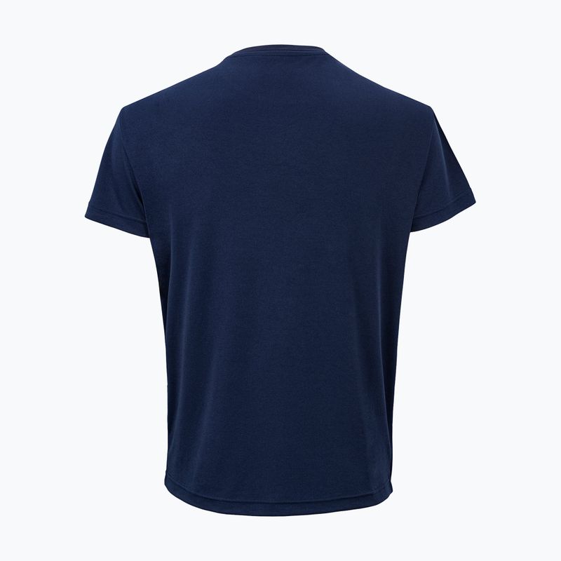Maglietta da tennis da uomo Tecnifibre Team Corpo Tee navy blue 4