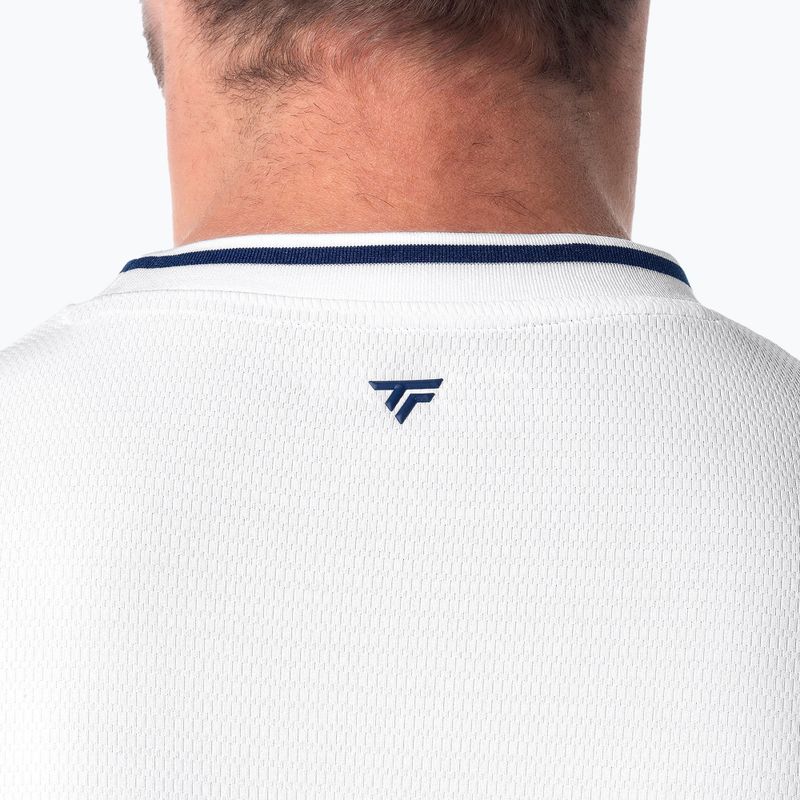 Maglietta da tennis da uomo Tecnifibre Team Tech white 3