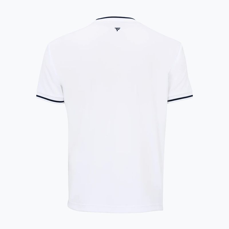 Maglietta da tennis da uomo Tecnifibre Team Tech white 5