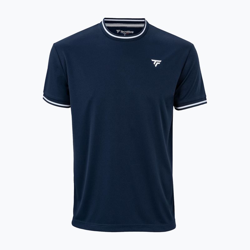 Maglietta da tennis da uomo Tecnifibre Team Tech marine 4