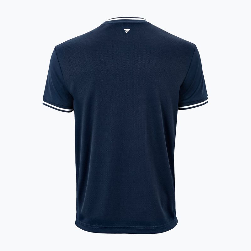 Maglietta da tennis da uomo Tecnifibre Team Tech marine 5