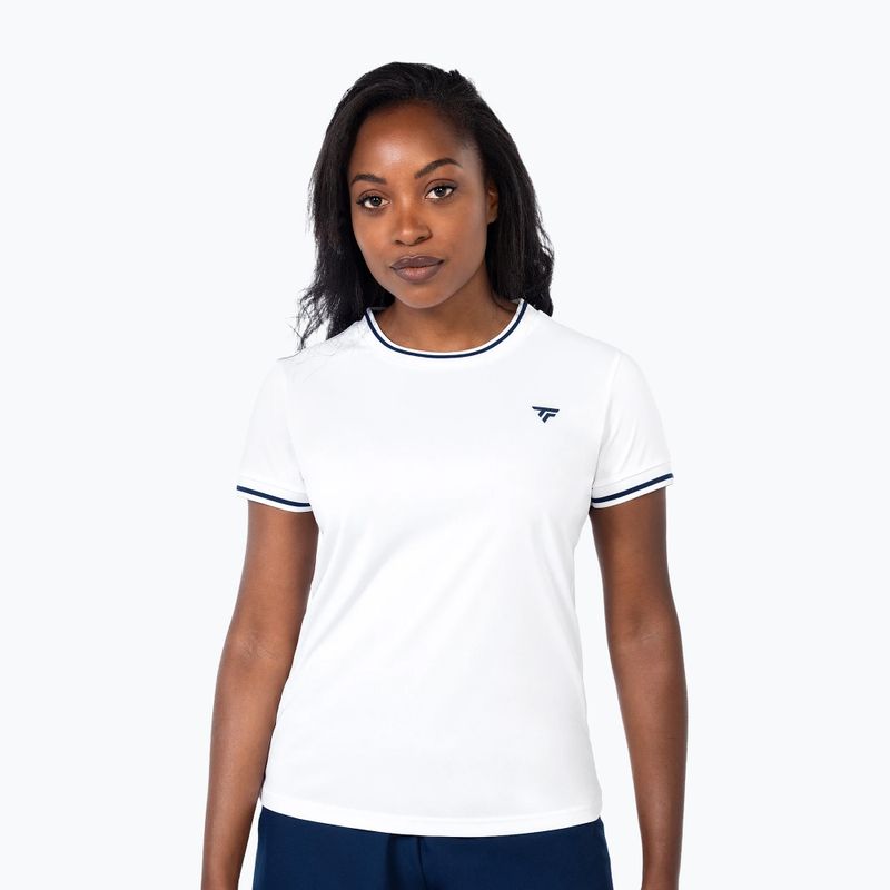 Maglietta da tennis da donna Tecnifibre Team Tech white