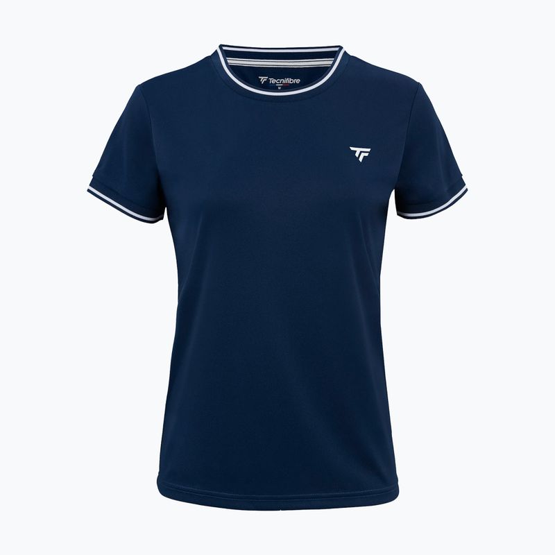 Maglietta da tennis da donna Tecnifibre Team Tech marine 4
