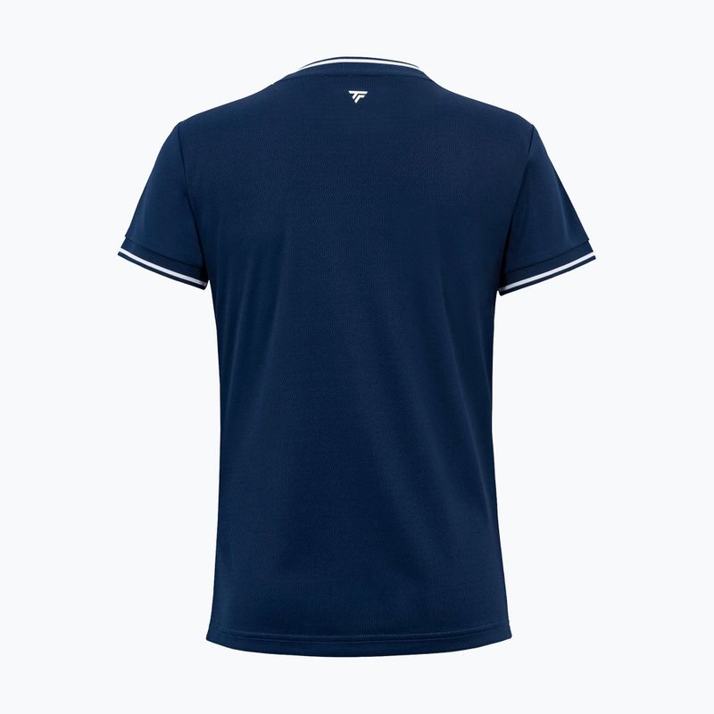 Maglietta da tennis da donna Tecnifibre Team Tech marine 5