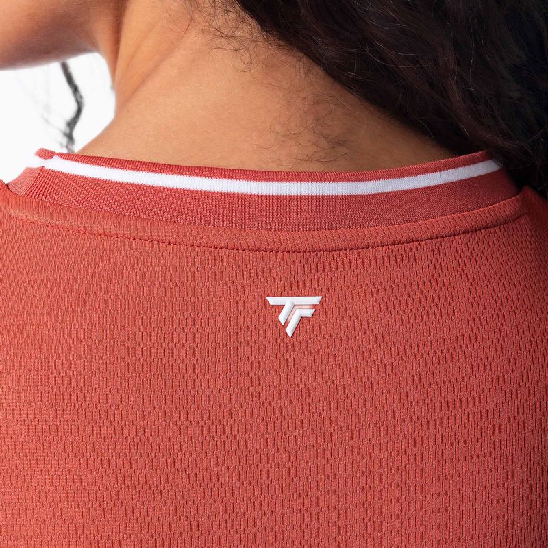 Maglietta da tennis da donna Tecnifibre Team Tech terracotta 3