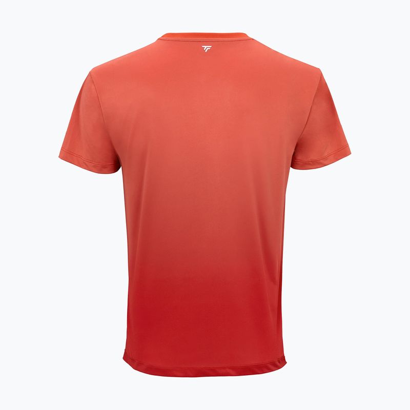 Maglietta da tennis da uomo Tecnifibre Team X-Loop terracotta 5
