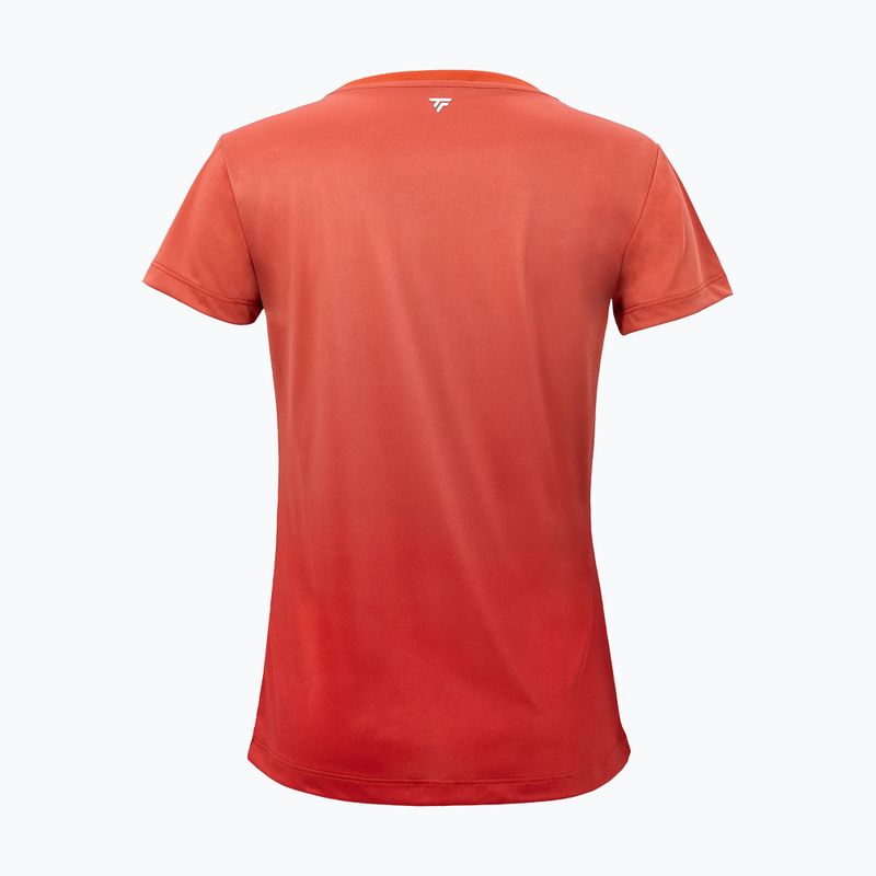 Maglietta da tennis da donna Tecnifibre Team X-Loop terracotta 5