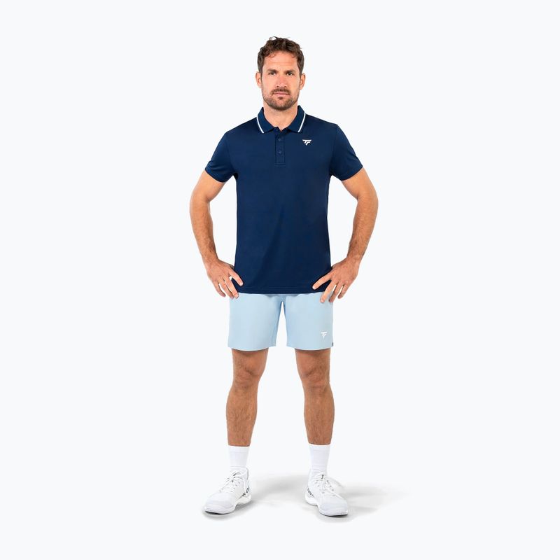 Polo da tennis da uomo Tecnifibre Team Tech Polo navy blue 2