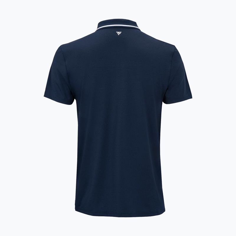 Polo da tennis da uomo Tecnifibre Team Tech Polo navy blue 6