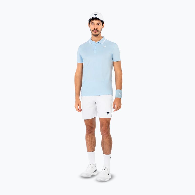 Pantaloncini da tennis da uomo Tecnifibre Team Stretch Short white 2