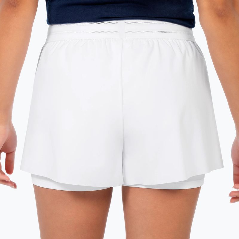 Pantaloncini da tennis da donna Tecnifibre Team Stretch Short W white 4