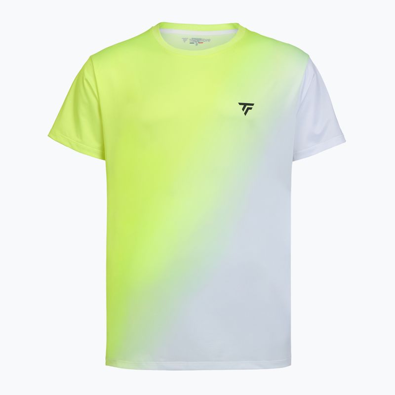 Maglietta da tennis da uomo Tecnifibre X-Loop Tee white/yellow 4