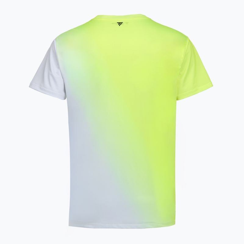 Maglietta da tennis da uomo Tecnifibre X-Loop Tee white/yellow 5