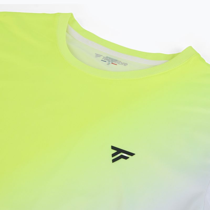 Maglietta da tennis da uomo Tecnifibre X-Loop Tee white/yellow 6
