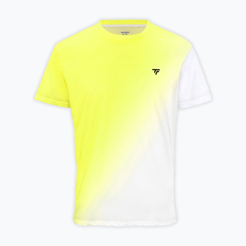 Maglietta da tennis da uomo Tecnifibre X-Loop Tee white/yellow 4