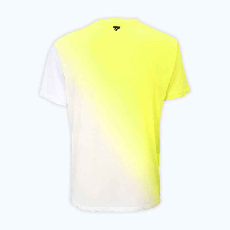 Maglietta da tennis da uomo Tecnifibre X-Loop Tee white/yellow 5