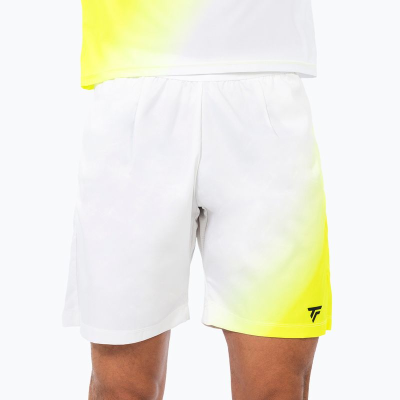 Pantaloncini da tennis da uomo Tecnifibre X-Loop white/yellow 3