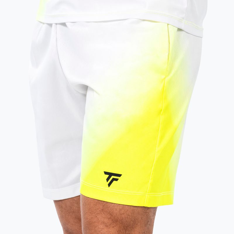 Pantaloncini da tennis da uomo Tecnifibre X-Loop white/yellow 4