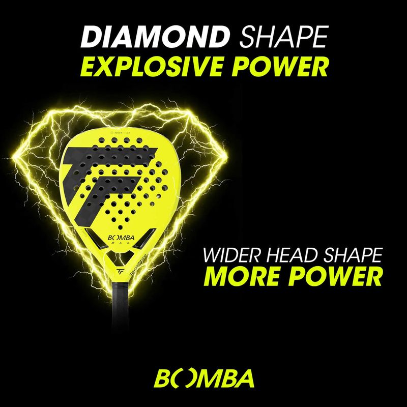 Racchetta da padel Tecnifibre Max Bomb 9