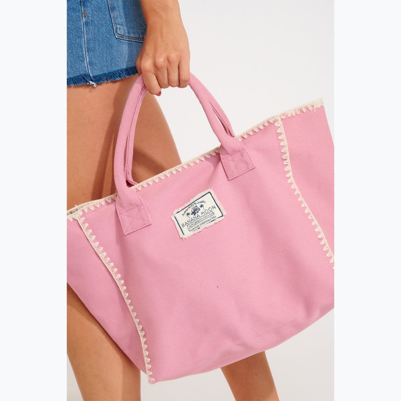 Borsa Banana Moon donna Seta Lohan rosa 3