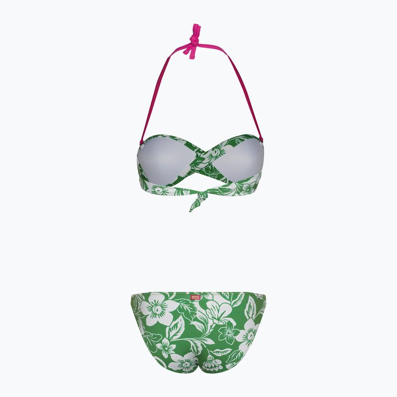 Costume da bagno due pezzi donna Banana Moon Boroduca Oceaneye vert 2