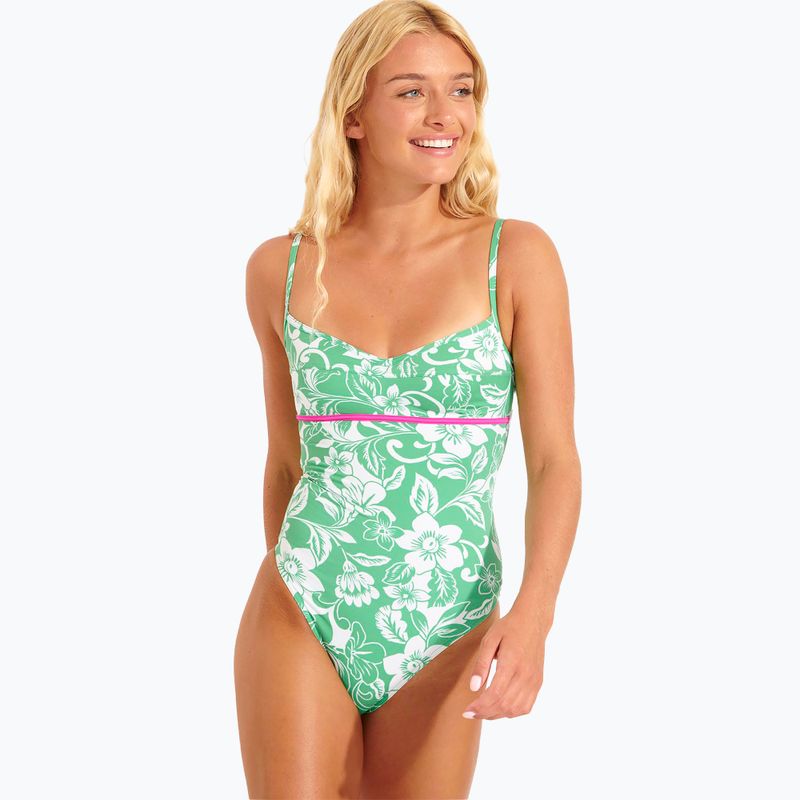 Costume intero donna Banana Moon Rosalia Oceaneye vert