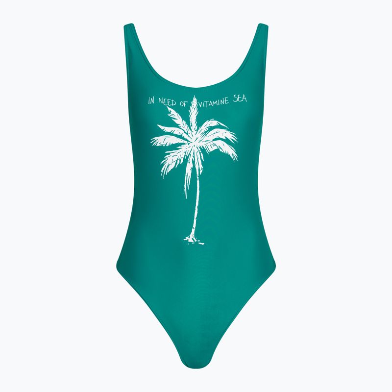 Costume intero donna Banana Moon Physic Watercol vert