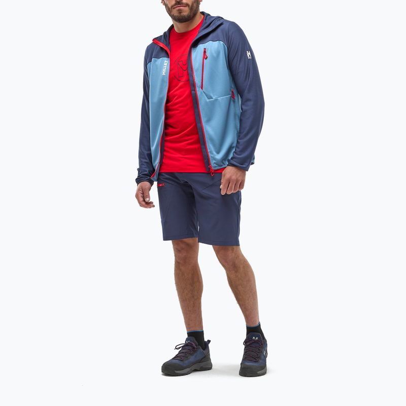 Pantaloncini da uomo Millet Wanaka Stretch III saphir 2