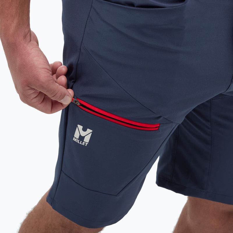 Pantaloncini da uomo Millet Wanaka Stretch III saphir 5