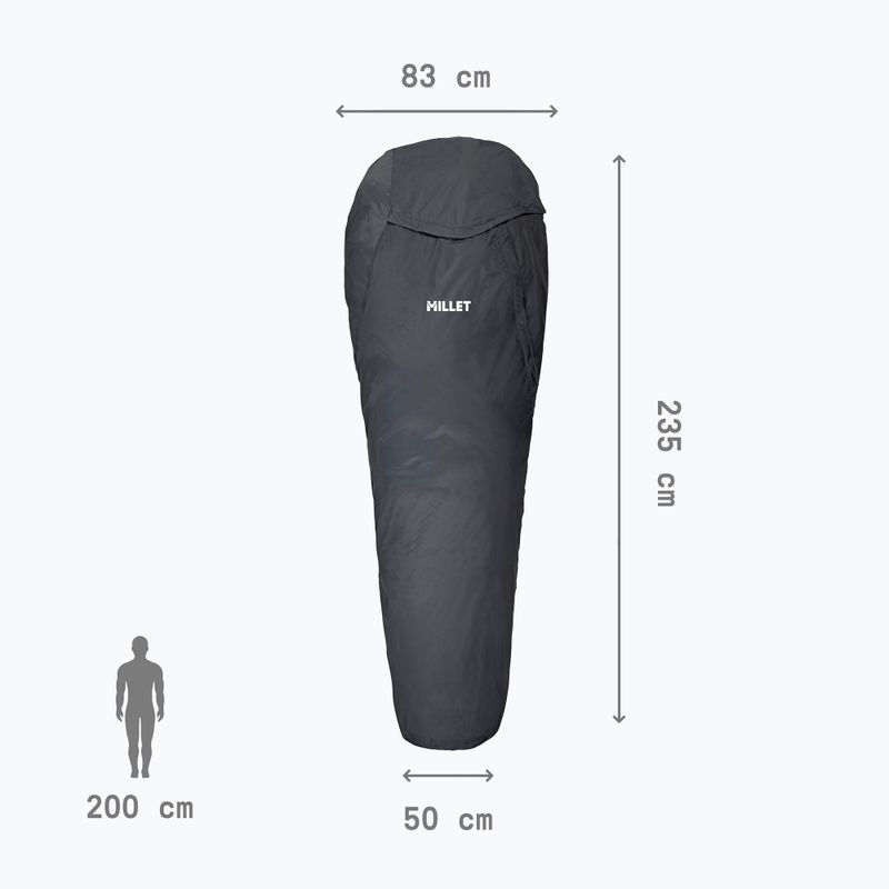 Telo da campeggio per asfalto Millet Bivy Bag 5