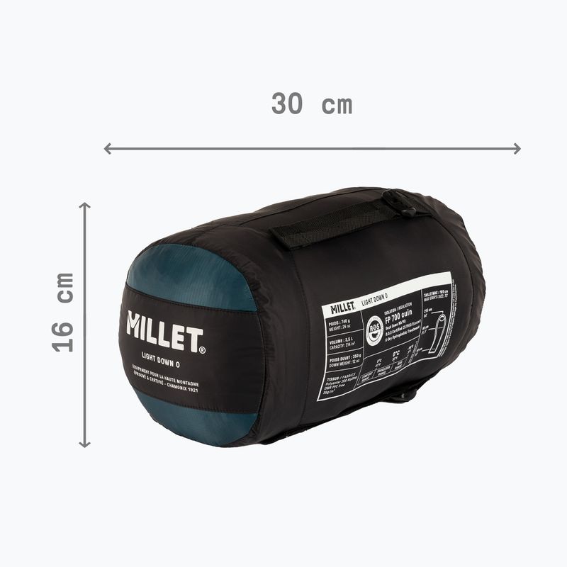 Sacco a pelo Millet Light Down 0 emerald 5