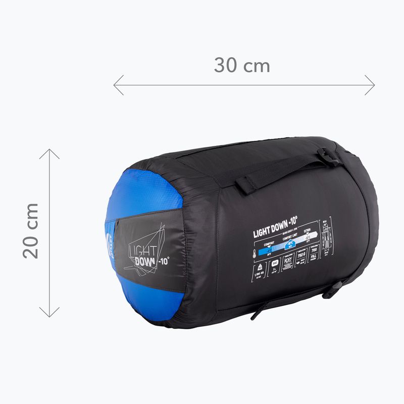Sacco a pelo Millet Light Down -10 blue 5