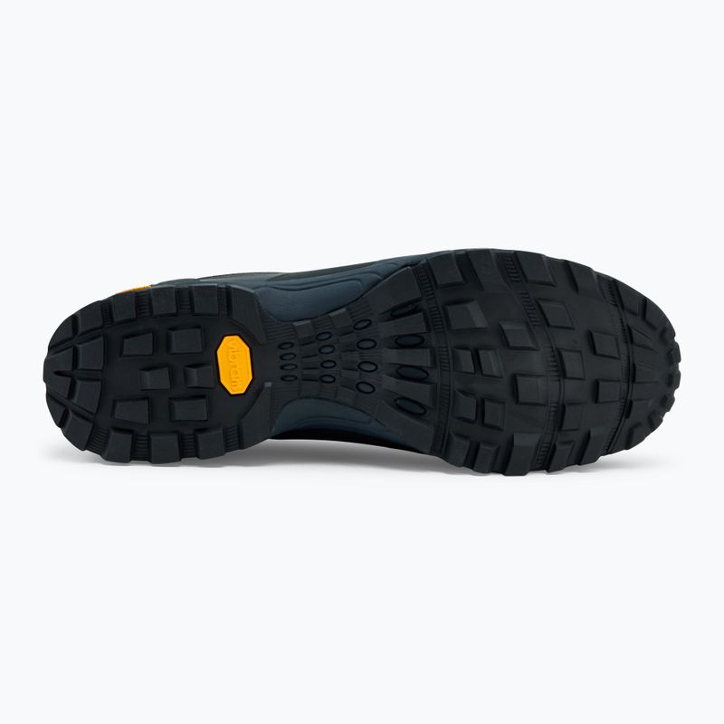 Stivali da trekking da uomo Millet Hike Up Leather GTX grigio scuro 4