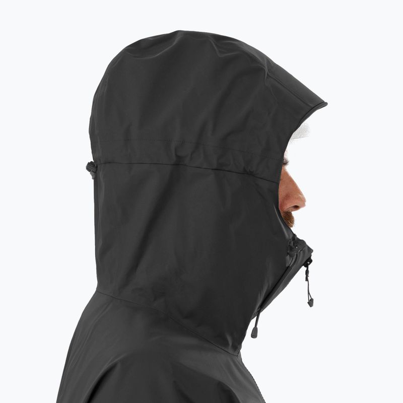 Giacca da pioggia Millet Kamet Light GTX da uomo noir/ noir 4